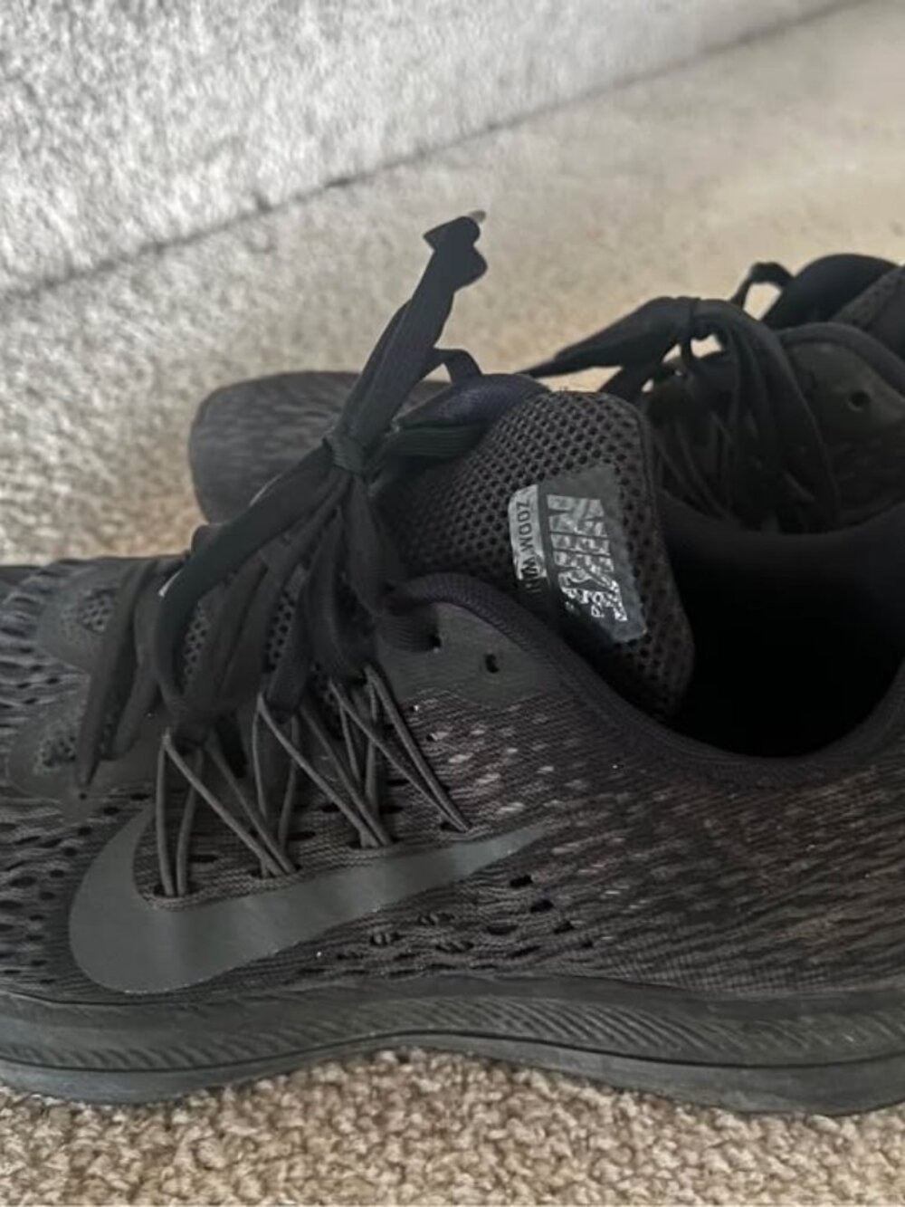 Nike Zoom Winflo 5 Black Running Shoes